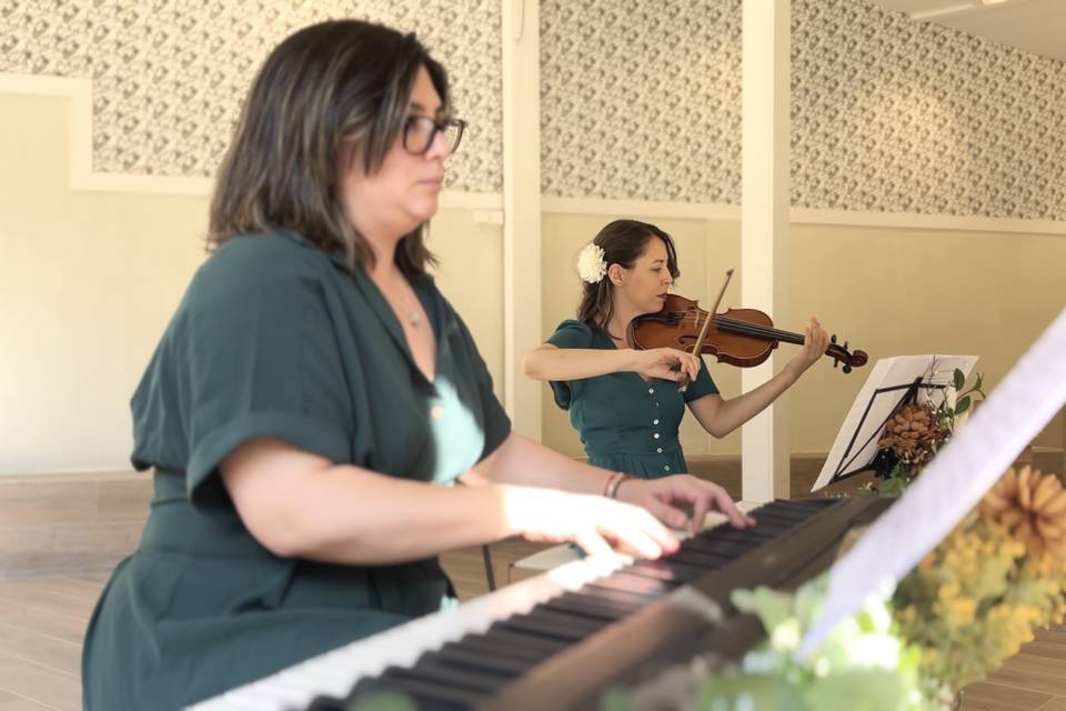 Duo violín y piano ceremonia