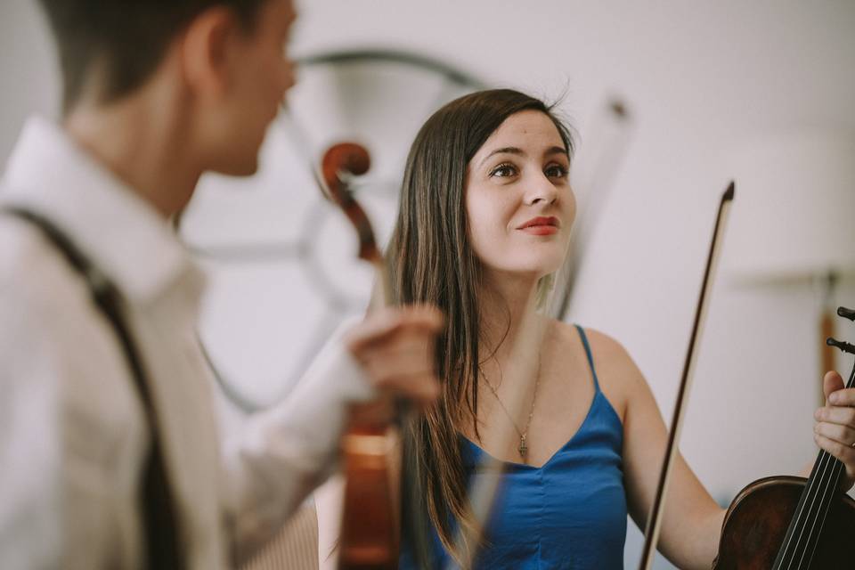 Violinistas String Strad