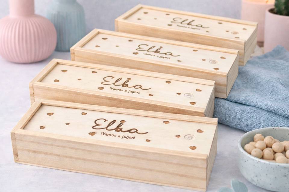 Dominós madera personalizados