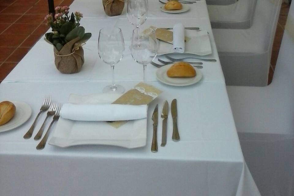 Mesa de evento