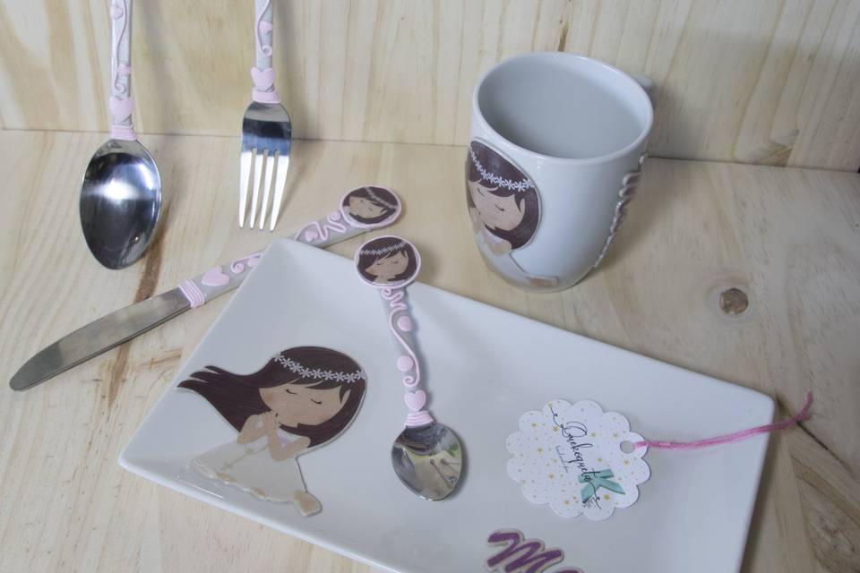 Juego desayuno personalizado