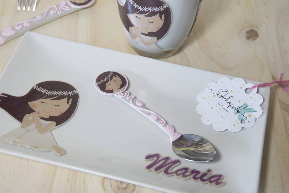 Juego desayuno personalizado