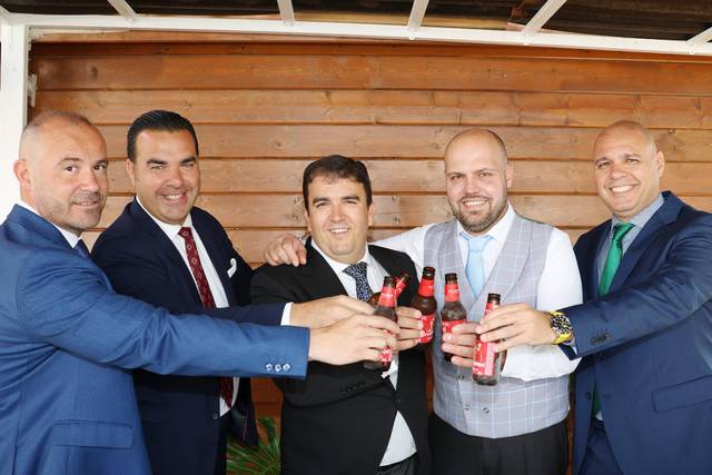 Brindis con botellines