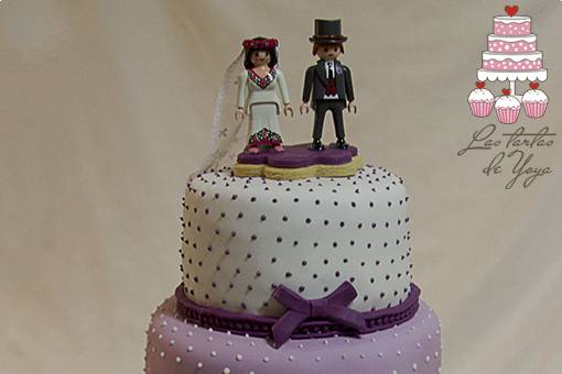 Tarta de boda estilo Naif