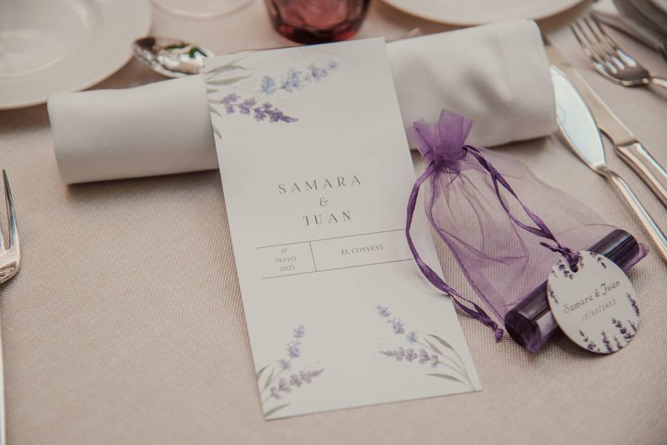 Detalles de mesa