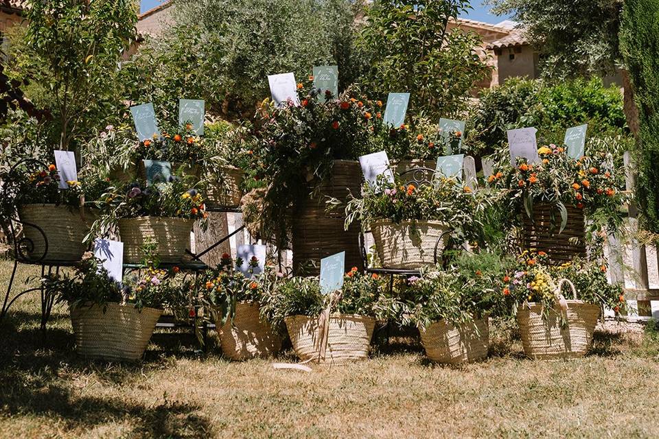 Boda en jardín