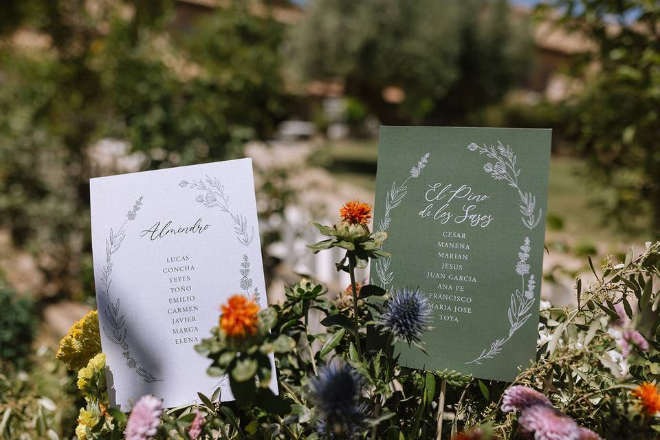 Jardines floridos