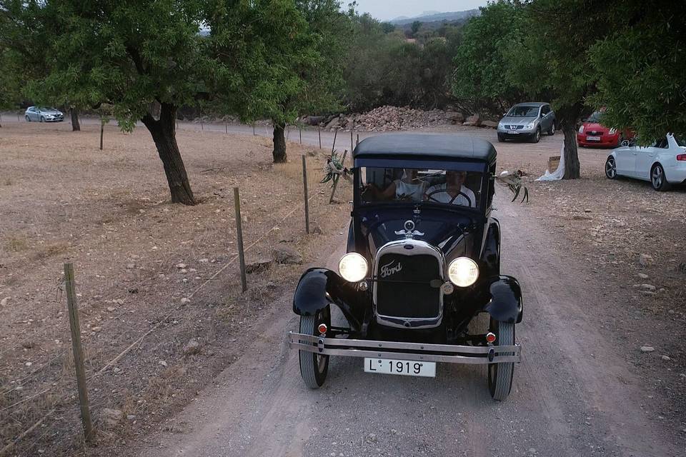 Llega el coche