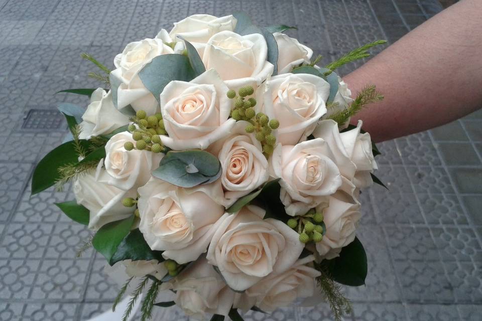 Bouquet rosas