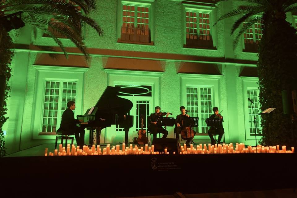 Conciertos con velas