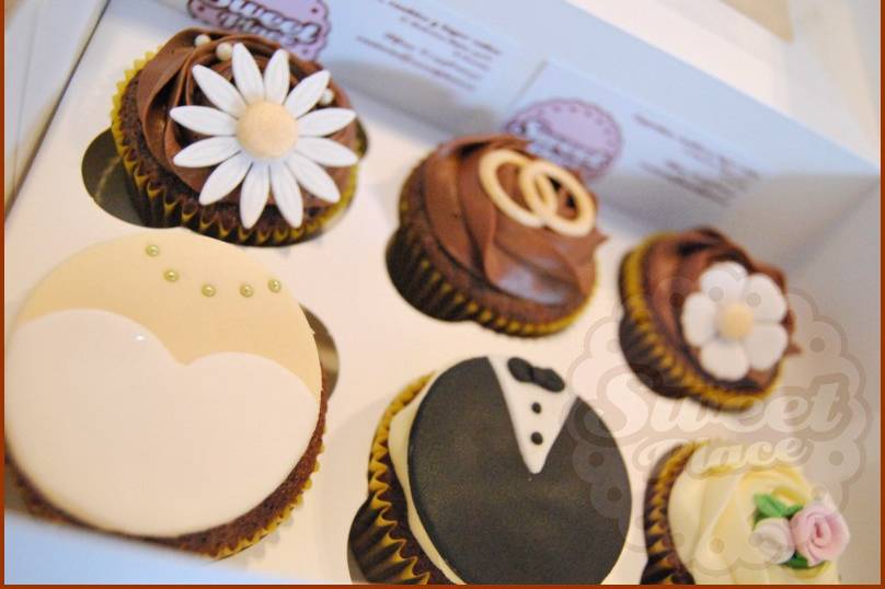 Cupcakes para boda