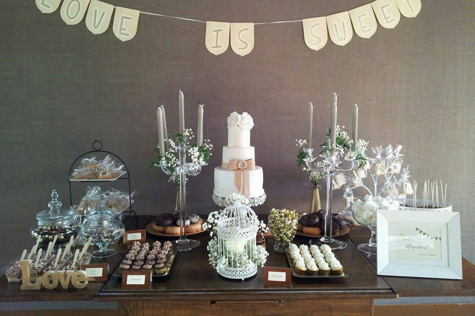 Candy Bar, boda Javier y Susana