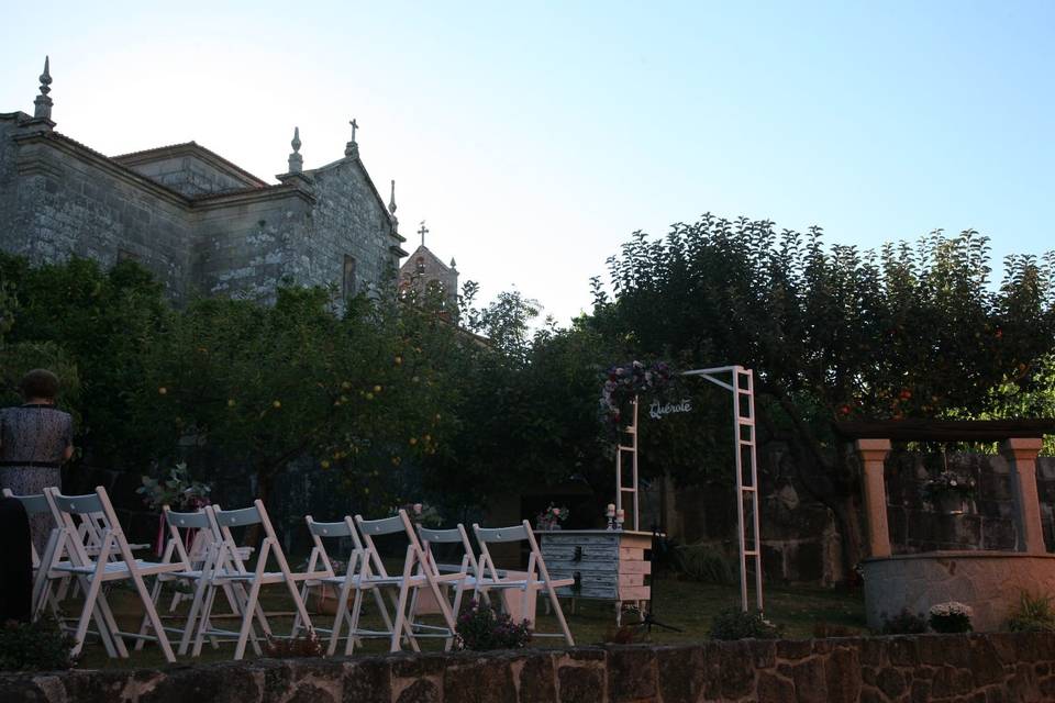 Boda al aire libre