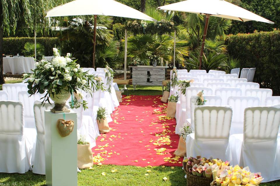 Decoración de boda