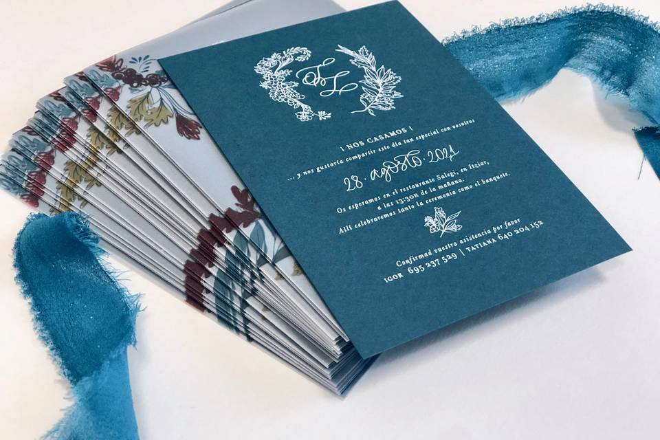 Vellum para invitaciones