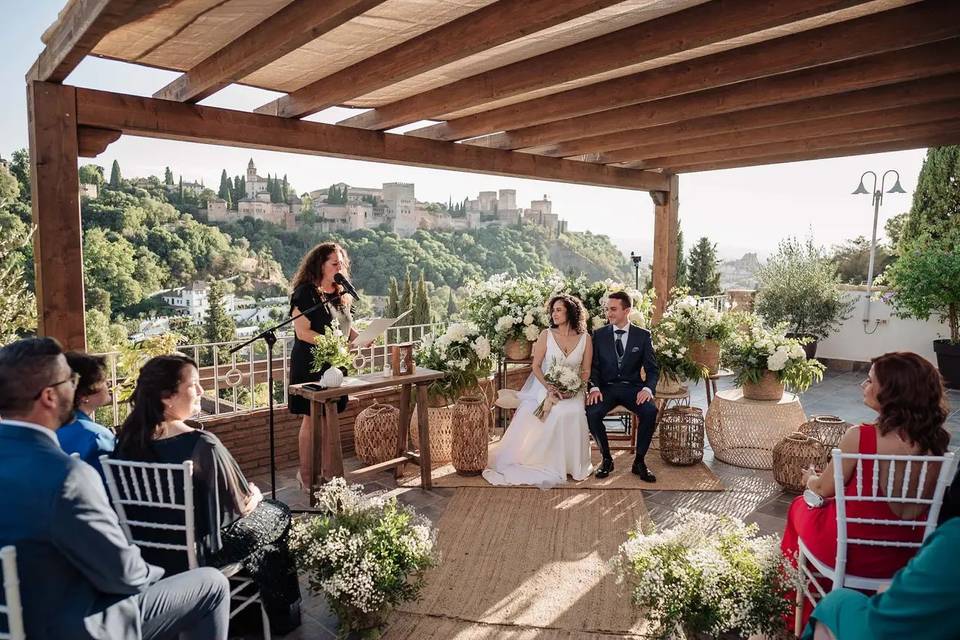 Boda ceremonia Camborio