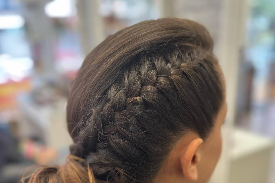 Recogido trenza