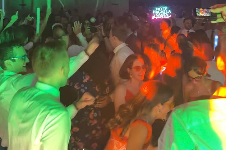 Momento Barra libre en boda