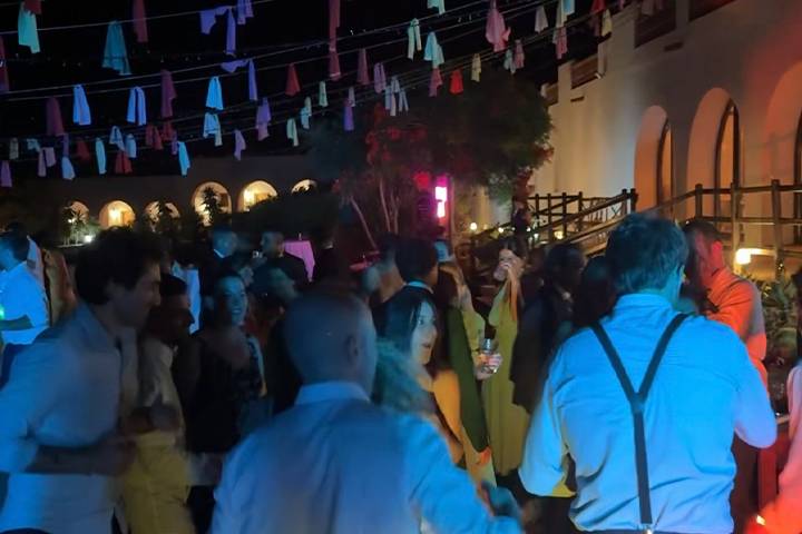 Momento Barra libre en boda