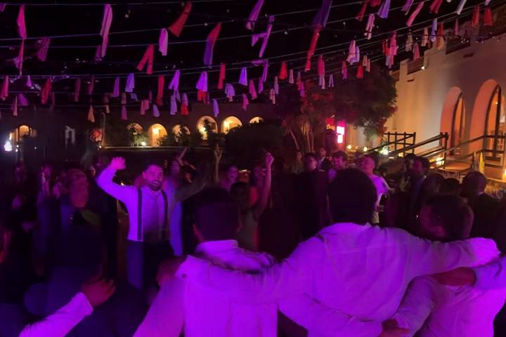 Momento Barra libre en boda