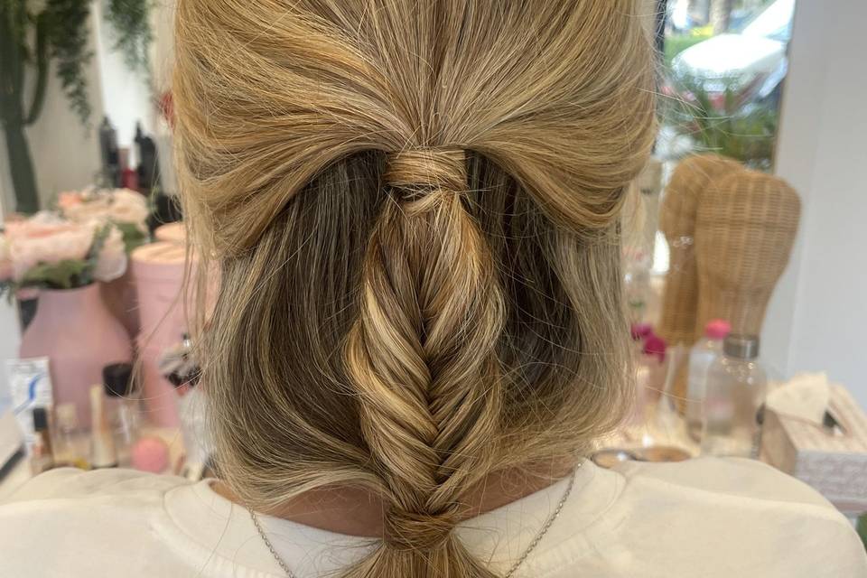 Trenza para la novia