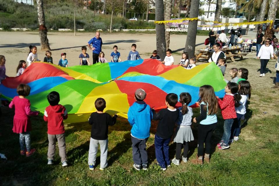 Paracaídas gigante