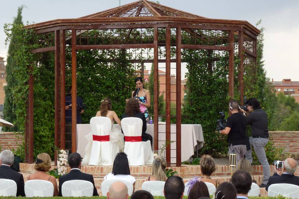 Ceremonia de la arena en Ávila