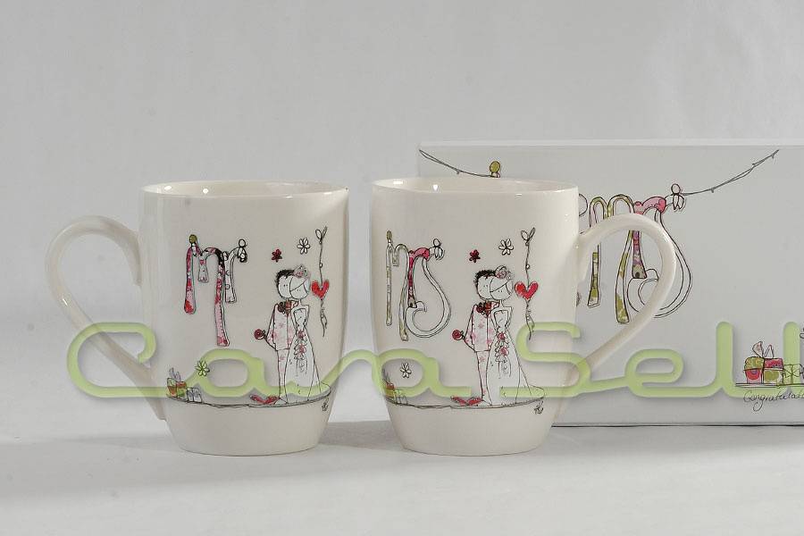 Mugs de novios