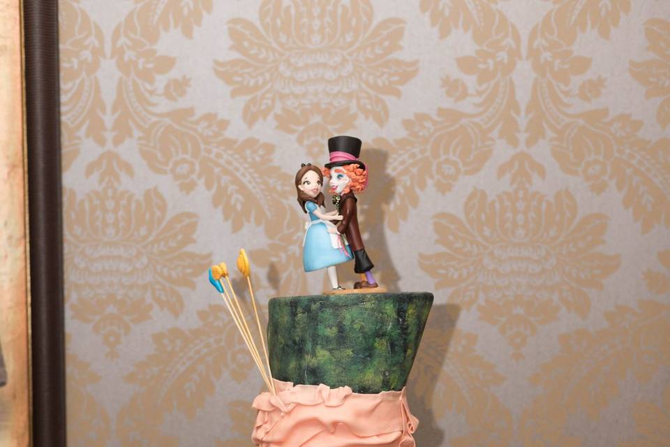 Tarta Alice in Wonderland