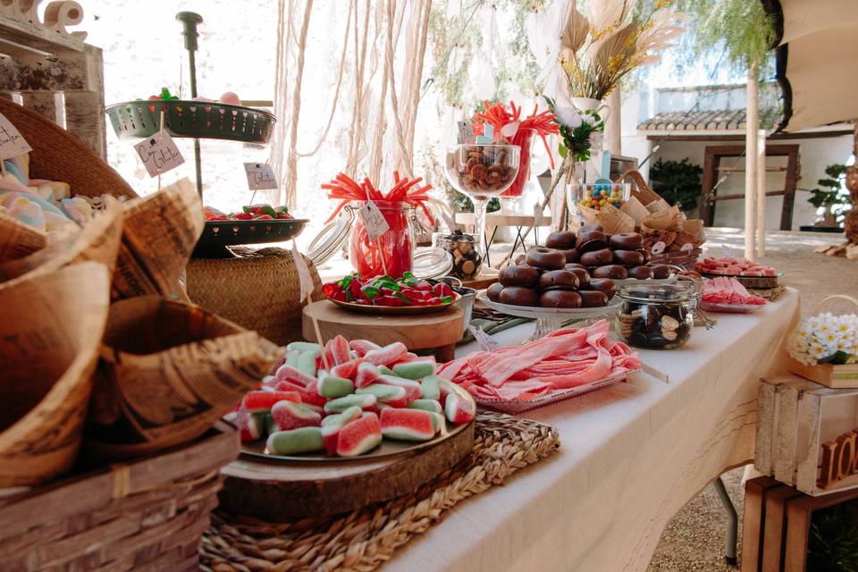 Candy Bar Boho