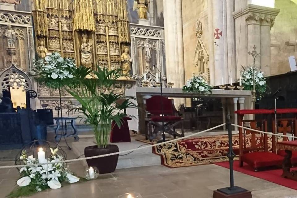 Decoración del altar