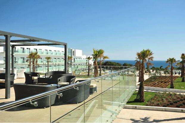 Terraza con vistas al mar