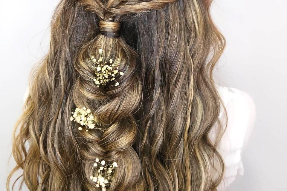 Novia bohemia