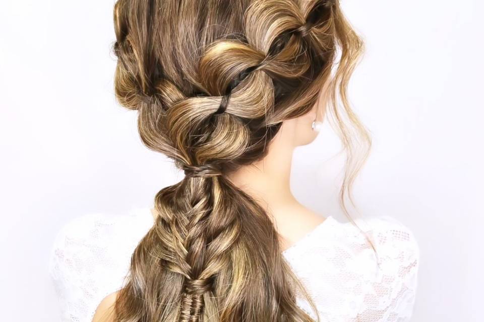Novia bohemia
