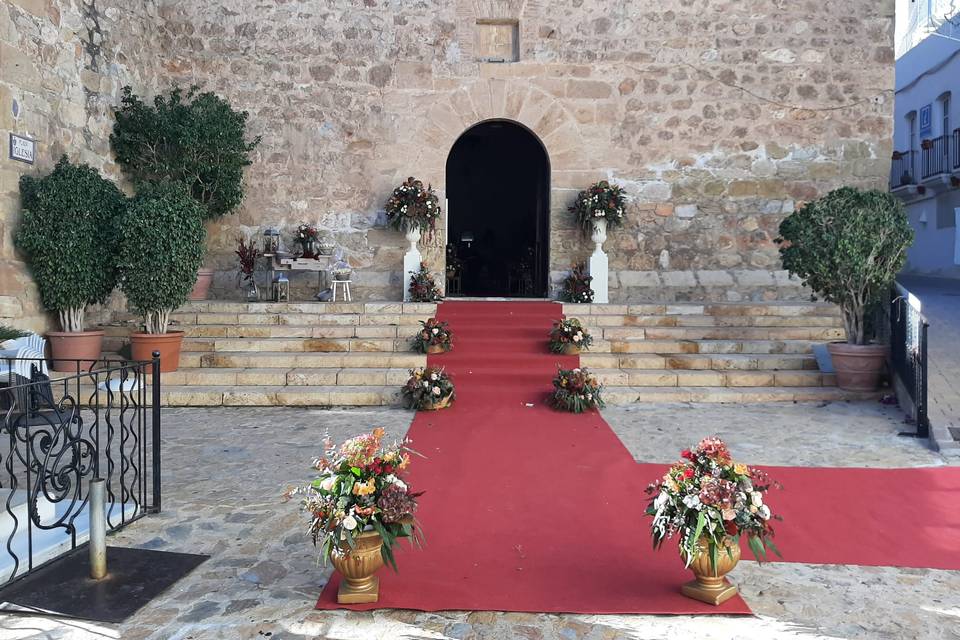 Decoración del altar