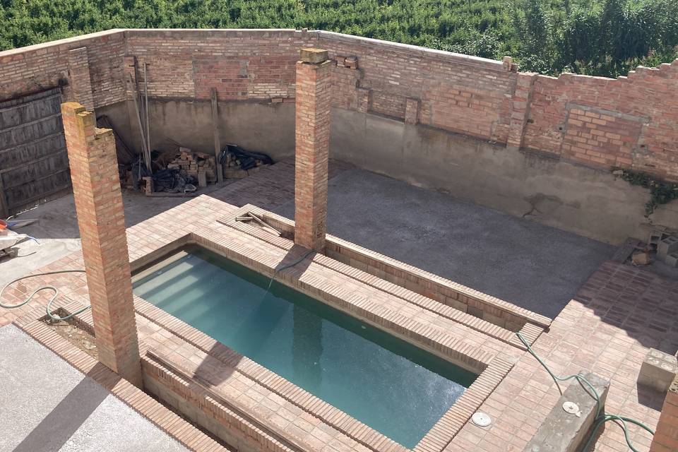 Piscina alojamiento rural