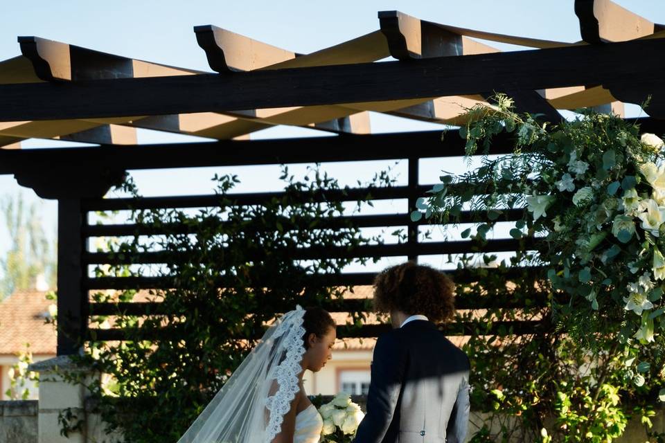 Entrada novios ceremonia