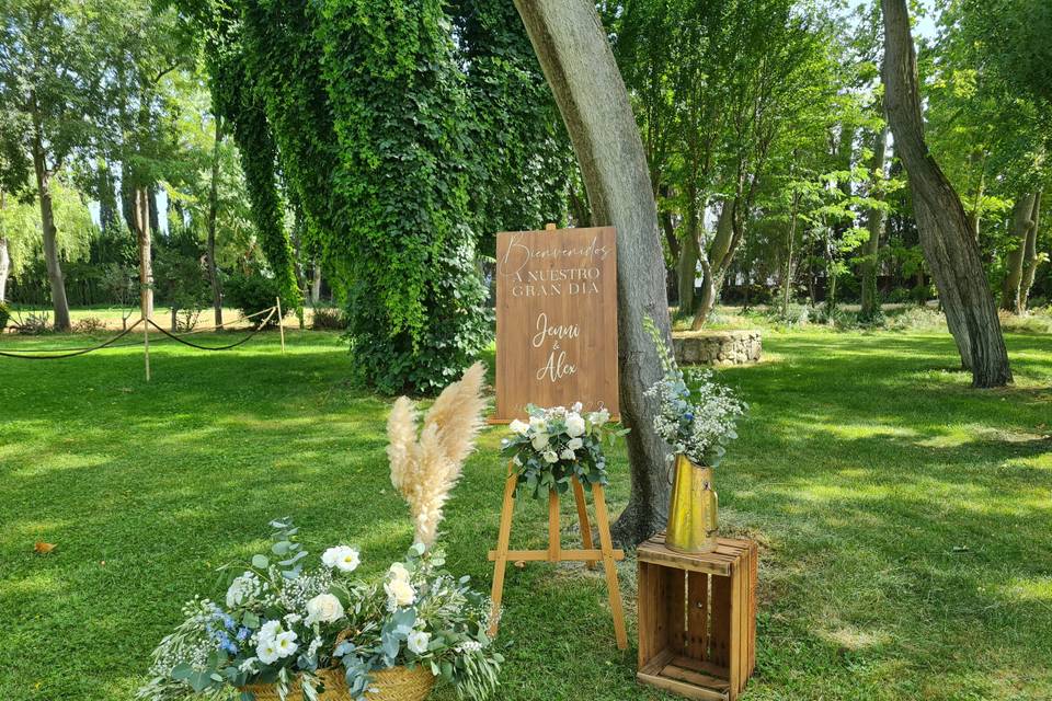 Rincones en el jardín