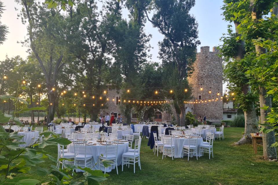 Banquete en carpa beduina