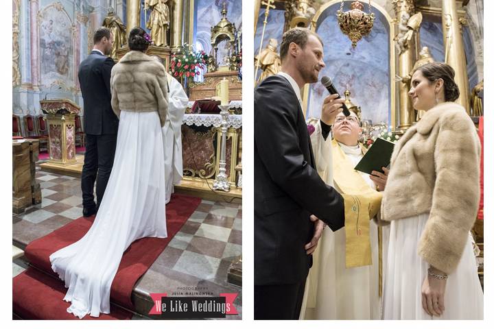 Iglesia, boda, novios, alianza