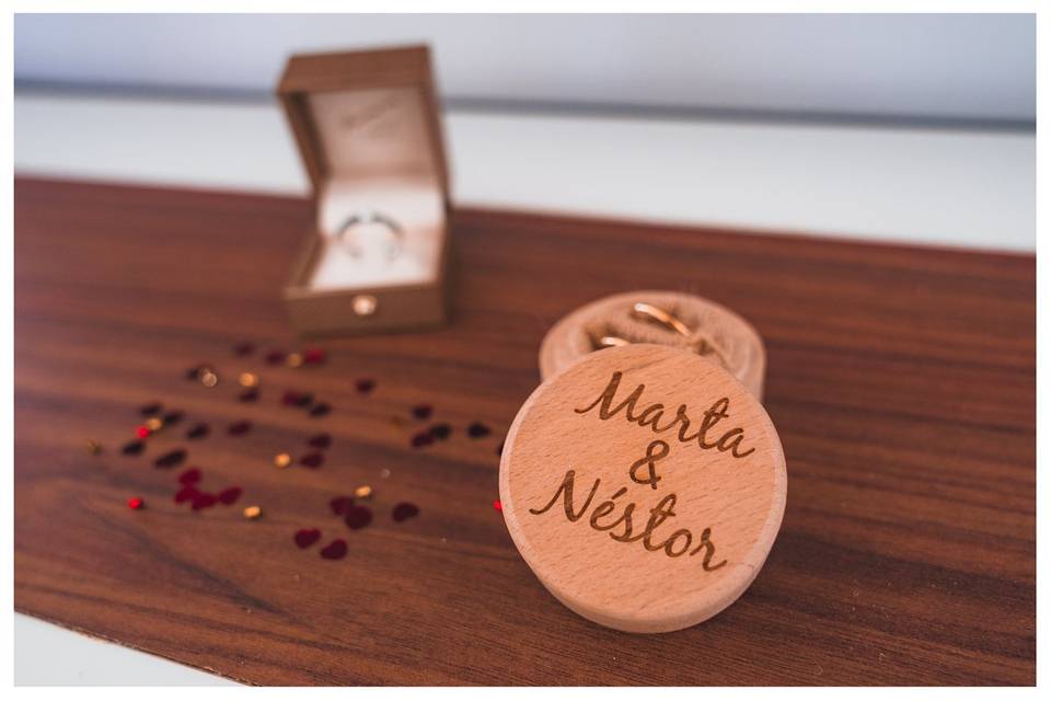 Anillos de los novios