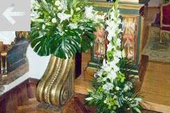 Floristería para el altar de vuestra boda