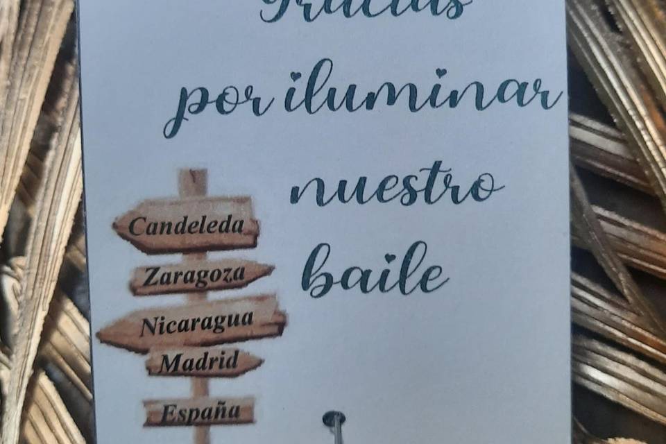 Bengalas para iluminar tu bail