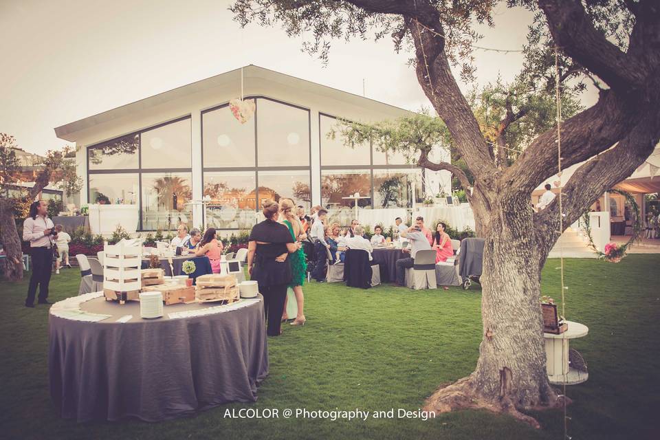 Aperitivo de boda