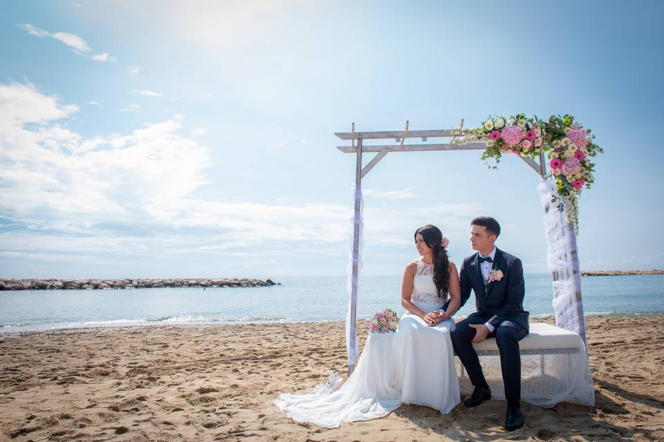 Ceremonia en la playa