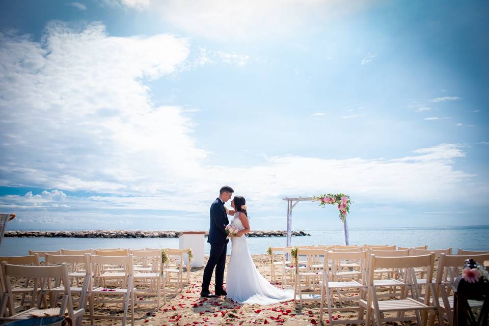 Ceremonia en la playa