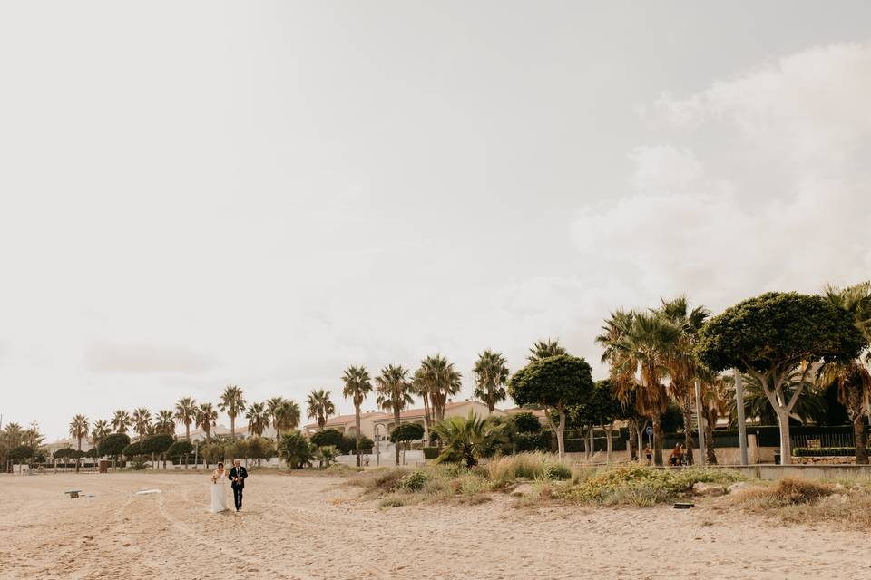 Paseo por la playa