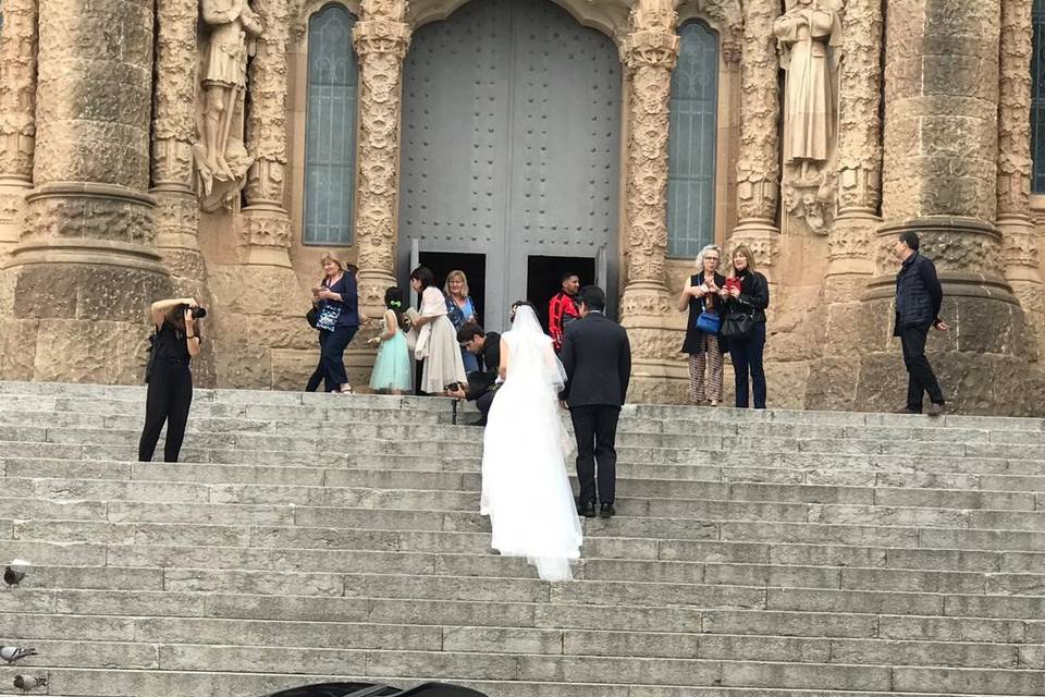 Boda en el Tibidabo