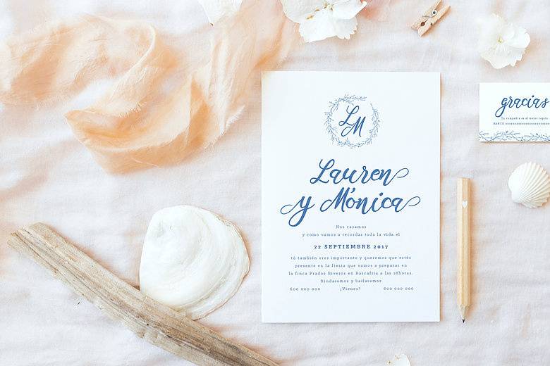 Invitación boda 