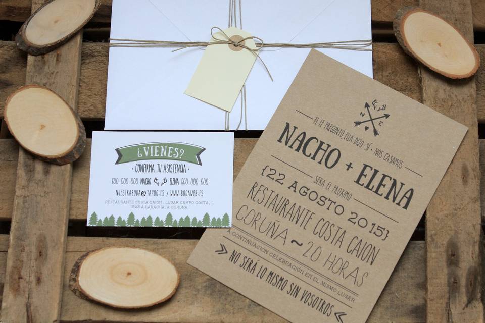 Invitación boda 